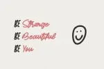 Short Message Handwritten Font