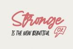 Short Message Handwritten Font