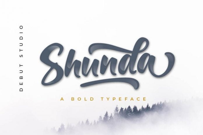 Shunda Typeface Font