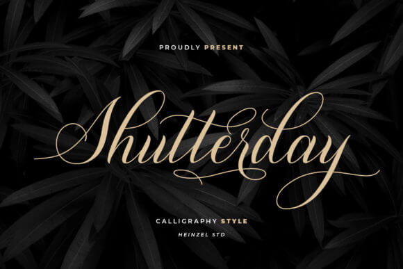 Shutterday Font
