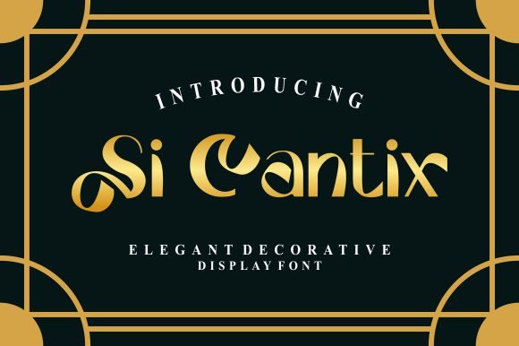 Si Cantix Font