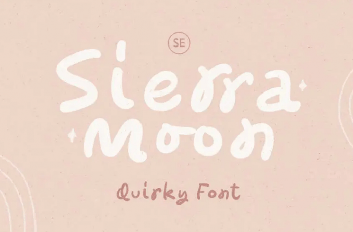 Sierra Moon - Quirky Handwritten Font