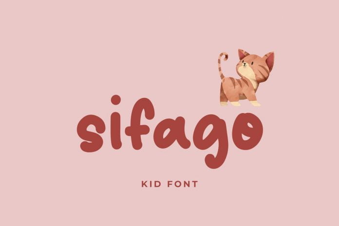 Sifago Kids Display Font