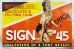 Sign 45 Typeface Font