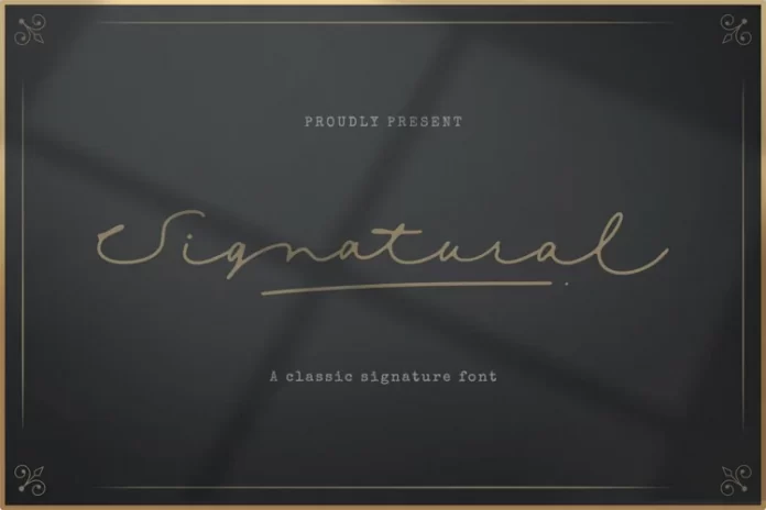 Signatural - Classic Signature Font