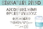 Signature Blend Font