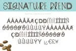 Signature Blend Font