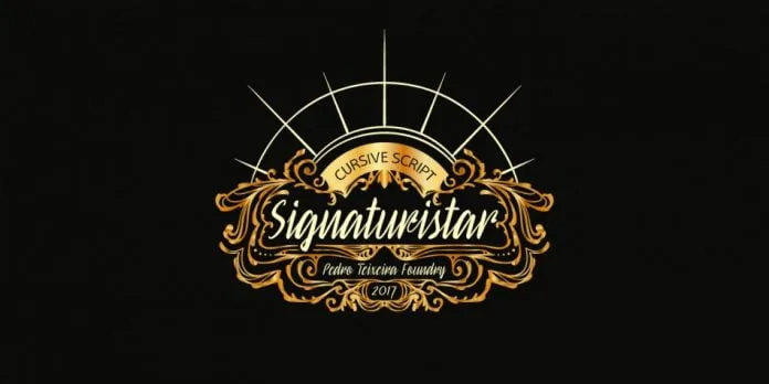 Signaturistar Font