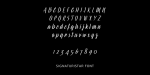 Signaturistar Font
