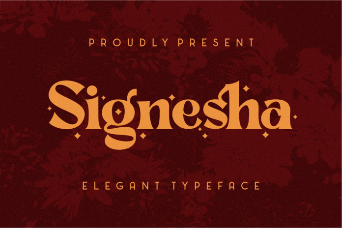 Signesha Elegant Typeface
