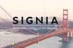 Signia Pro Font