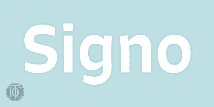 Signo Font