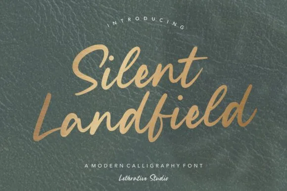 Silent Landfield Script Font