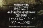 Silent Moon Scary Font