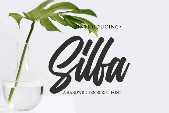 Silfa - Script Font