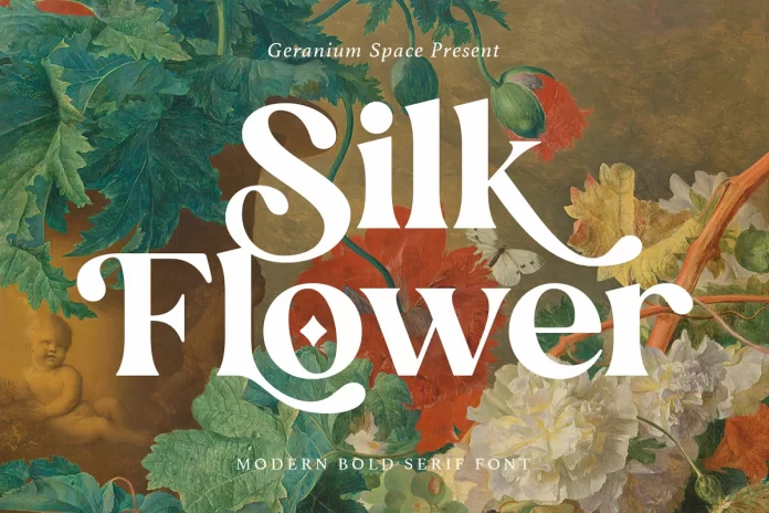 Silk Flower Serif Font