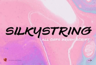 Silkystring Font