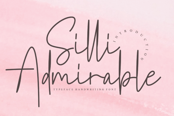 Silli Admirable Font