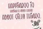 Silly Moments Font