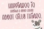 Silly Moments Font