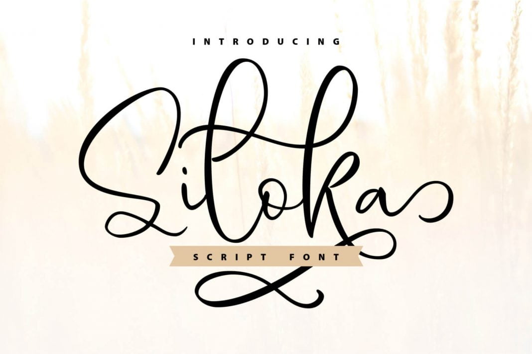 Siloka Script Font
