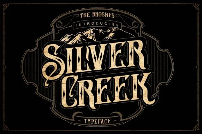 Silver Creek Typeface Font