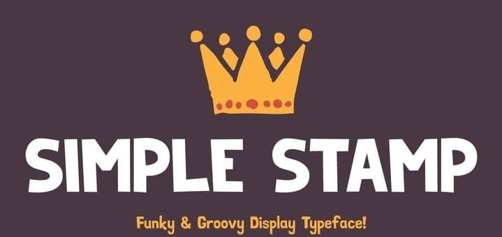 Simple Stamp Font