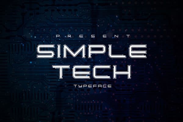 Simple Tech Font