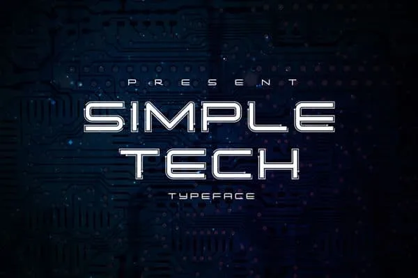 Simple Tech Font