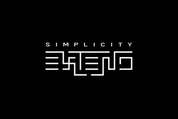Simplicity Extend Font