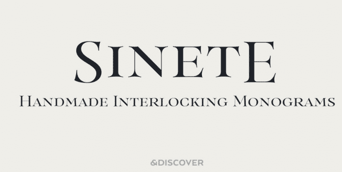 Sinete font