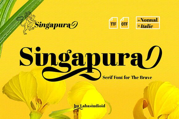 Singapura Font