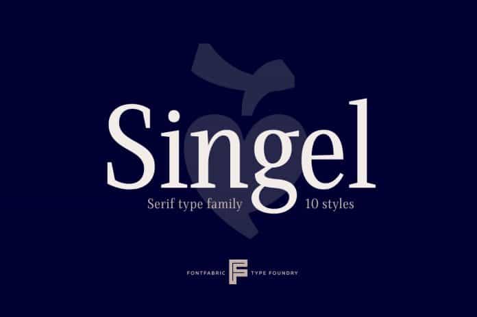 Singel font Cyrillic