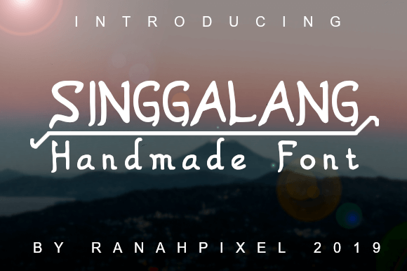 Singgalang Font