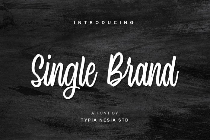 Single Brand Font