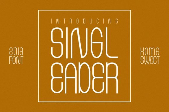 Singleader Font