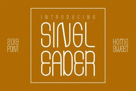 Singleader Font