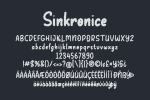 Sinkronice Font