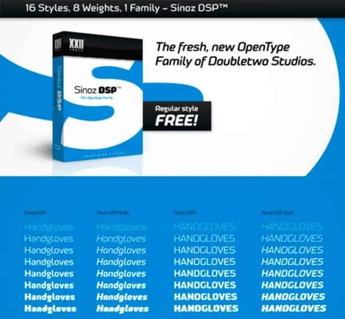 Sinoz family Font