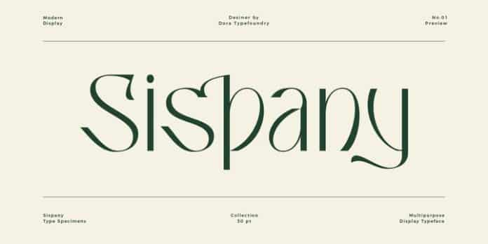 Sispany Font