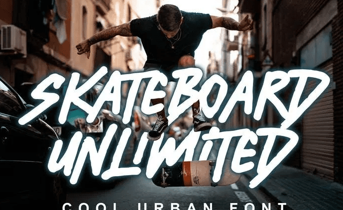 Skateboard Unlimited Font