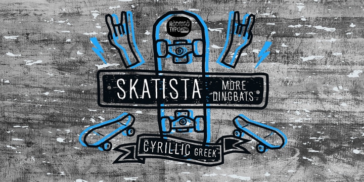 Skatista Font