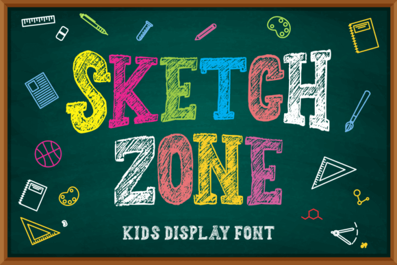 Sketch Zone Font