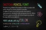 Sketchy Pencil Font