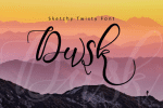 Sketchy Twisty Font