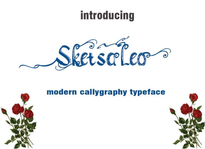 Sketsa Leo Font