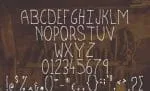 Skinny Sharpie Font