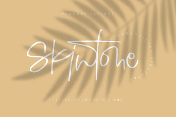 Skintone Script - Stylish Signature Font