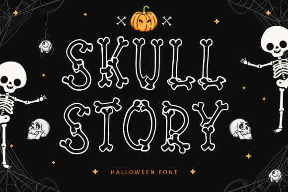 Skull Story Font