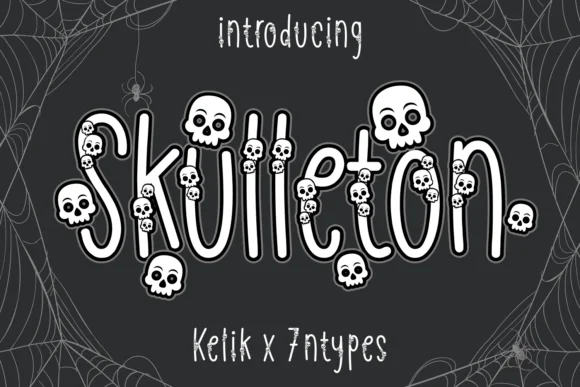 Skulleton Font